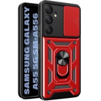 Чохол до мобільного телефона BeCover Military Samsung Galaxy A55 5G SM-A556 Red (711021)