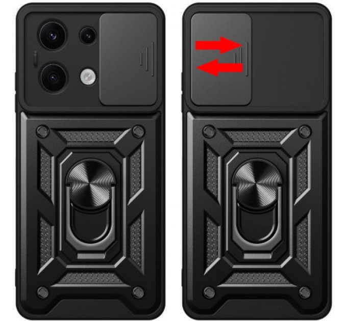 BeCover Чохол до мобільного телефона BeCover Military Xiaomi Redmi Note 13 5G Black (711030)