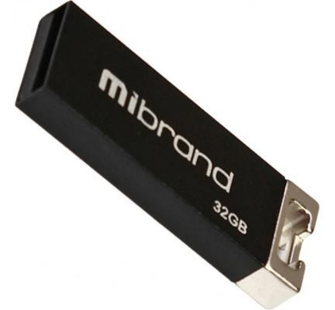 Mibrand USB флеш накопичувач Mibrand 32GB Сhameleon Black USB 2.0 (MI2.0/CH32U6B)