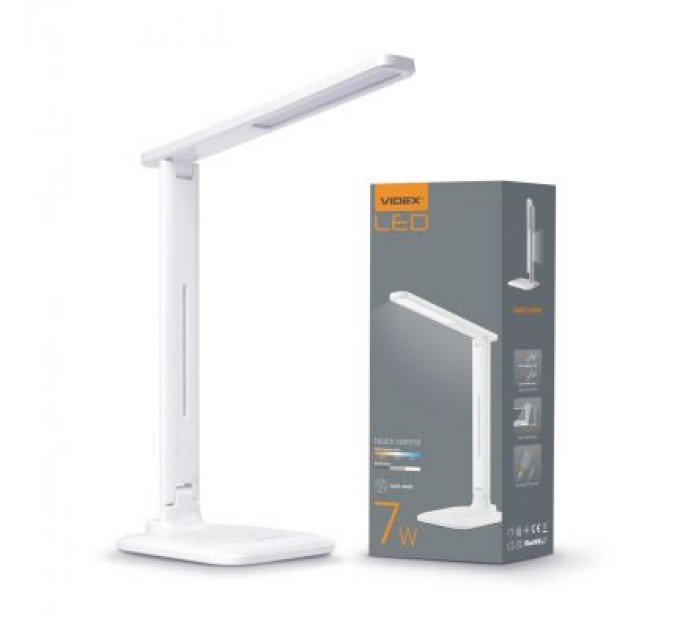 Настільна лампа Videx LED 7W 3000-5500K 220V (VL-TF02W)