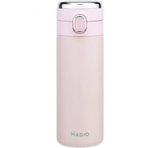 Magio Термос Magio 400 мл з датчиком температури Рожевий (MG-1047P)