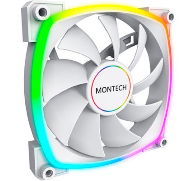 MONTECH Кулер до корпусу MONTECH RX140 PWM WHITE