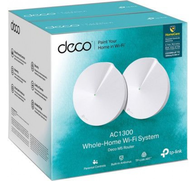Точка доступу Wi-Fi TP-Link DECO-M5-2-PACK