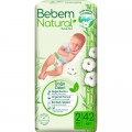 Bebem Підгузки Bebem Natural 2 mini 3-6 кг 42 шт (8690536806003)