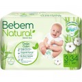 Bebem Підгузки Bebem Natural 3 midi 4-9 кг 34 шт (8690536806010)