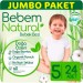 Bebem Підгузки Bebem Natural 5 Junior 11-18 кг 24 шт (8690536806034)
