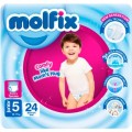 Molfix Підгузки Molfix Трусики 5 junior 12-17 кг 24 шт (8690536842636)