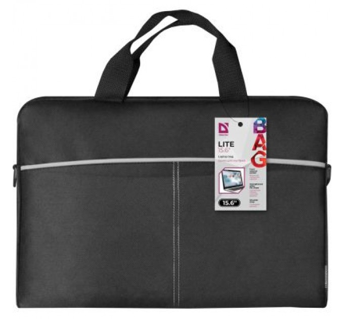 Сумка для ноутбука Defender 15.6" LITE, Black (26086)