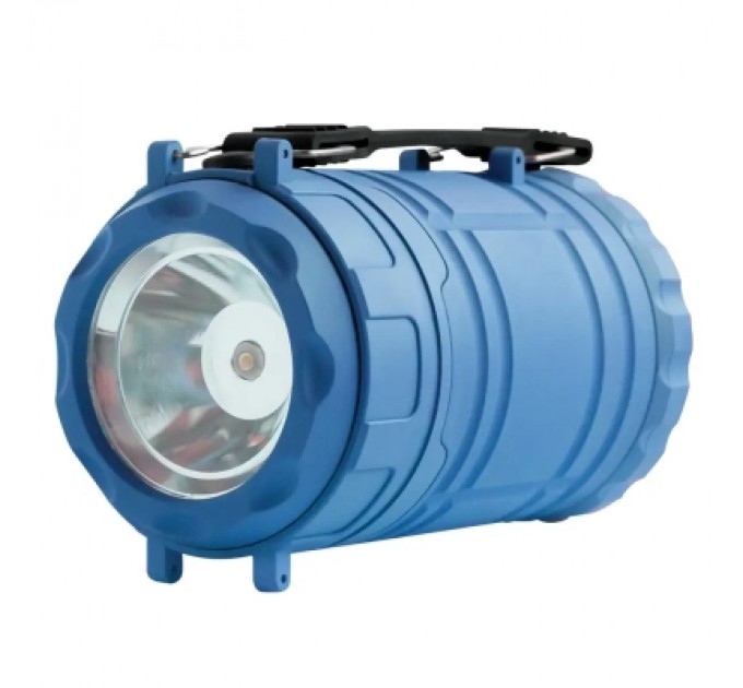 Quantum Ліхтар Quantum Nice blue 1WLED + 3WCOB 3xAА (QM-FL3041)