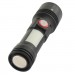 Quantum Ліхтар Quantum Adept 10W LED zoom +COB з USB (QM-FL1031)