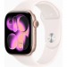 Apple Смарт-годинник Apple Watch Series 11 GPS 46mm Rose Gold Aluminium Case with Light Blush Sport Band - S/M (MEV64RK/A)