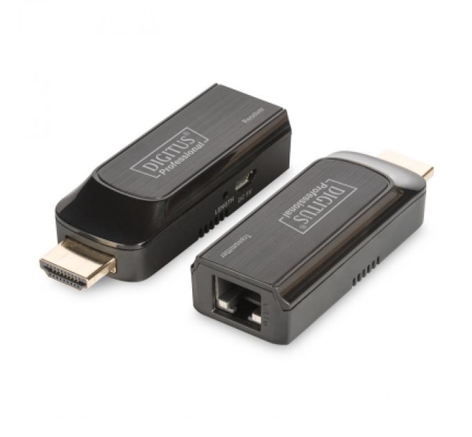 Digitus Адаптер mini HDMI extender over UTP 50m USB-powered Digitus (DS-55203)