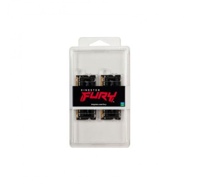 Kingston Fury (ex.HyperX) Модуль пам'яті для ноутбука SoDIMM DDR4 64GB (2x32GB) 2666 MHz Fury Impact Kingston Fury (ex.HyperX) (KF426S16IBK2/64)
