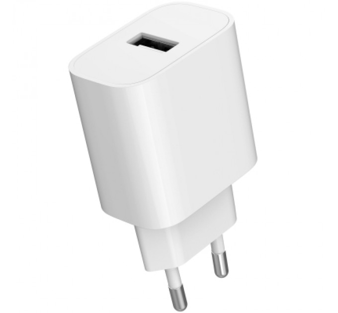 Gembird Зарядний пристрій Gembird 1xUSB-A 5V/2.4A (12W) white (TA-UC-1A12-01)