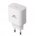 RivaCase Зарядний пристрій RivaCase 1xUSB Type-C PD 20 Вт кабель Type-C white (PS4101 WD4 (White))