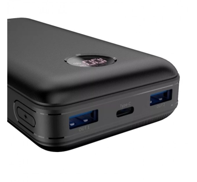 Canyon Батарея універсальна Canyon PB-2002 20000mAh, PD/20W, QC/3.0, Black (CNE-CPB2002B)