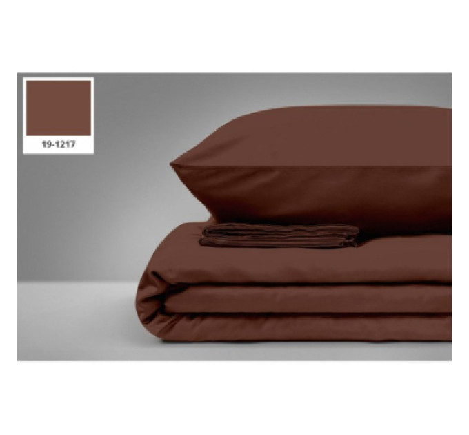 MirSon Постільна білизна MirSon Premium Chocolate Perla 200х220 євро (2200000949257)
