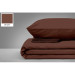 MirSon Постільна білизна MirSon Premium Chocolate Perla 200х220 євро (2200000949257)