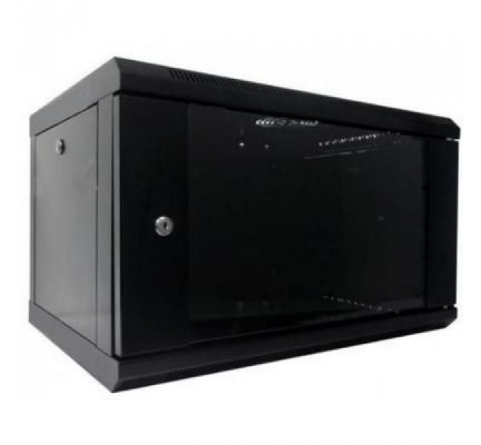 Шафа настінна Hypernet 6U 19" 600x450 (WMNC-6U-FLAT-BLACK)