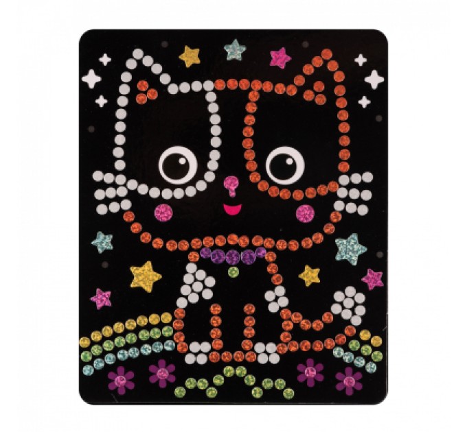 1 вересня Набір для творчості 1 вересня Кошеня Аплікація з 3D голографічними стікерами (954569)