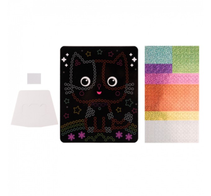 1 вересня Набір для творчості 1 вересня Кошеня Аплікація з 3D голографічними стікерами (954569)