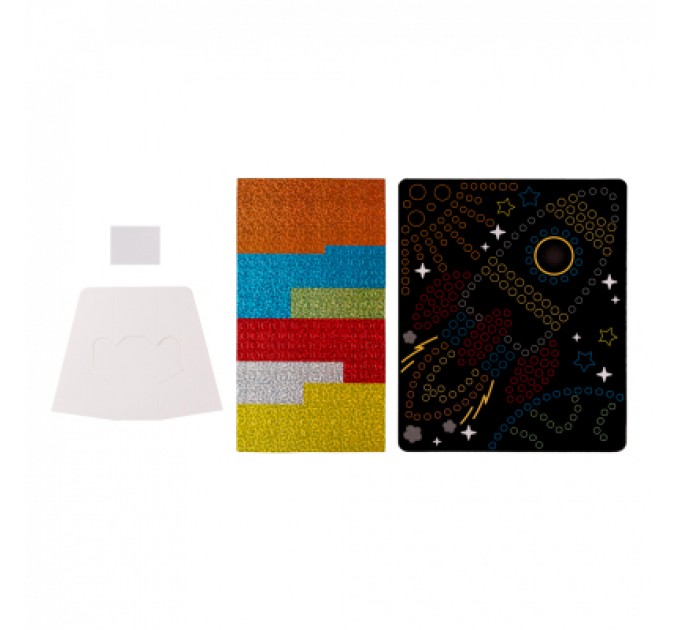 1 вересня Набір для творчості 1 вересня Ракета Аплікація з 3D голографічними стікерами (954570)