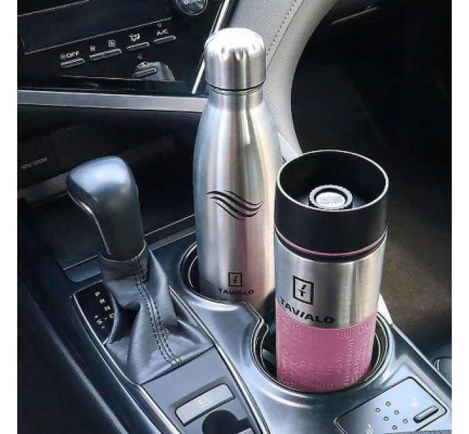Tavialo Термокружка Tavialo + 2 ущільнювальних кільця 420 мл Рожевий (190420111)