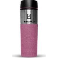 Термокружка Tavialo + 2 ущільнювальних кільця 420 мл Рожевий (190420111)