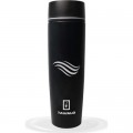 Tavialo Термокружка Tavialo матовий чорний колір + 2 ущільнювальних кільця 460 мл (190460101)