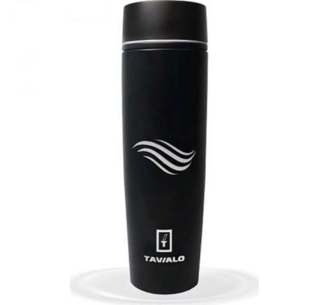 Tavialo Термокружка Tavialo матовий чорний колір + 2 ущільнювальних кільця 460 мл (190460101)
