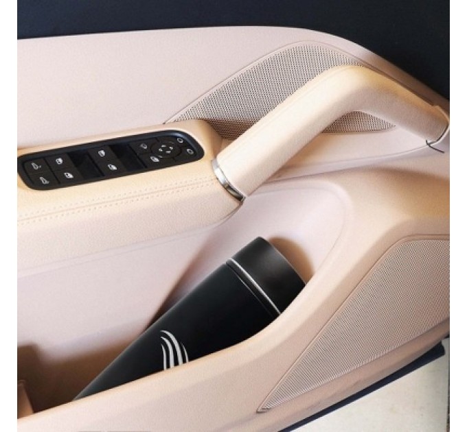 Tavialo Термокружка Tavialo матовий чорний колір + 2 ущільнювальних кільця 460 мл (190460101)