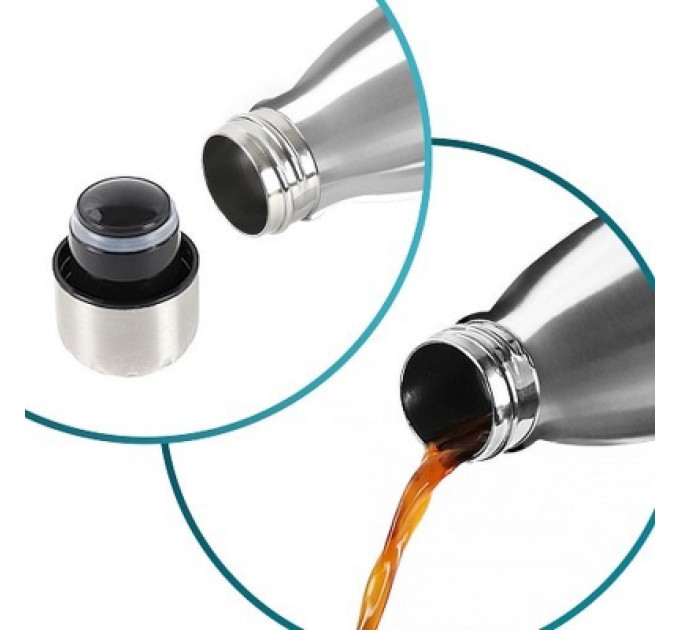 Tavialo Термокружка Tavialo 500 мл металевий сріблястий колір (191500109)