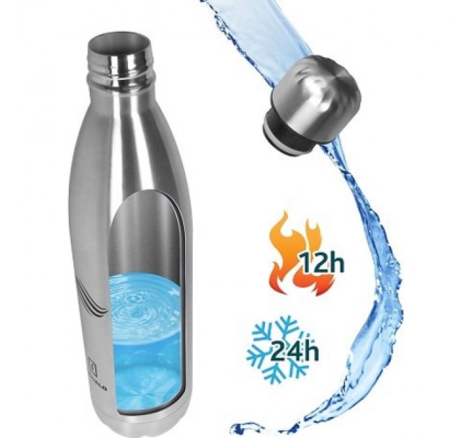 Tavialo Термокружка Tavialo 500 мл металевий сріблястий колір (191500109)