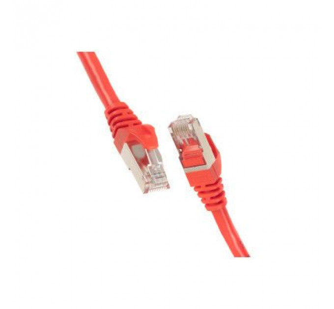 Патч-корд 1.50м S/FTP Cat 6 CU PVC 26AWG 7/0.16 red 2E (2E-PC6SFTPCOP-150RD)