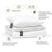 MirSon Ковдра MirSon Набір Евкаліптовий №1699 Eco Light White Ковдра 220 * 240 + (2200002655989)