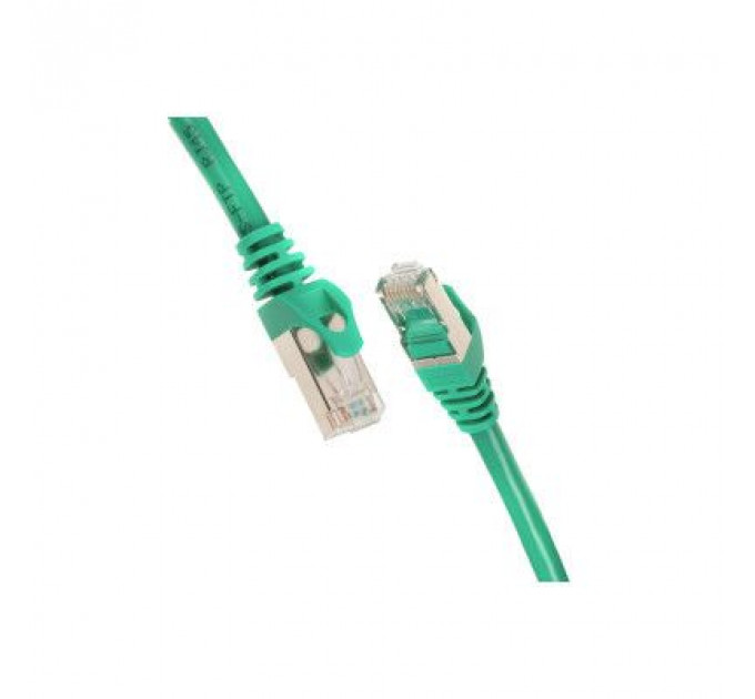 Патч-корд 1м S/FTP Cat 6 CU PVC 26AWG 7/0.16 green 2E (2E-PC6SFTPCOP-100GRN)