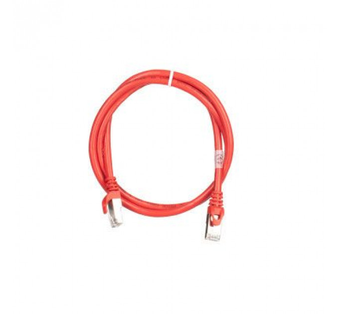 Патч-корд 1м S/FTP Cat 6 CU PVC 26AWG 7/0.16 red 2E (2E-PC6SFTPCOP-100RD)