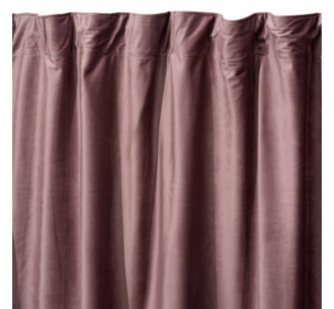 Ardesto Штора Ardesto велюр 100% поліестер,150х270 см пудровий (ART1030PP)