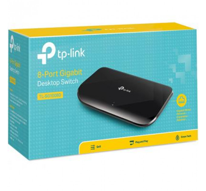 Комутатор мережевий TP-Link TL-SG1008D