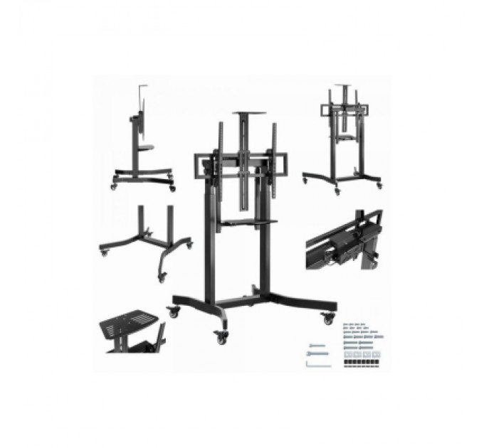 Gembird Стійка презентаційна Gembird TVS-100T-01