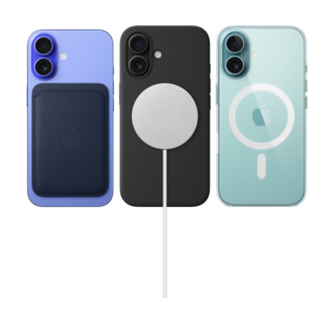 Apple Мобільний телефон Apple iPhone 16 128GB Ultramarine (MYEC3)