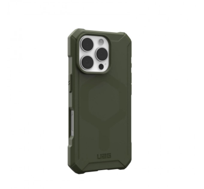 UAG Чохол до мобільного телефона UAG iPhone 16 Pro Essential Armor Magsafe Olive Drab (114448117272)