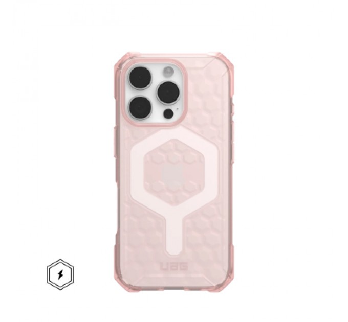 UAG Чохол до мобільного телефона UAG iPhone 16 Pro Essential Armor Magsafe Rose (114448114C4C)