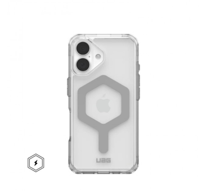 UAG Чохол до мобільного телефона UAG iPhone 16 Plyo Magsafe Ice/White (114482114341)