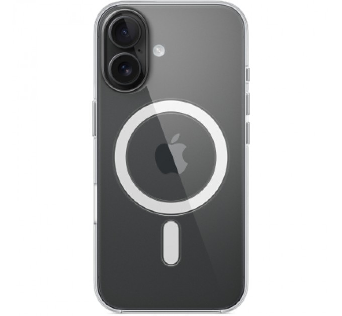 Apple Чохол до мобільного телефона Apple iPhone 16 Clear Case with MagSafe (MA6A4ZM/A)