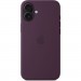 Apple Чохол до мобільного телефона Apple iPhone 16 Plus Silicone Case with MagSafe - Plum (MYYD3ZM/A)