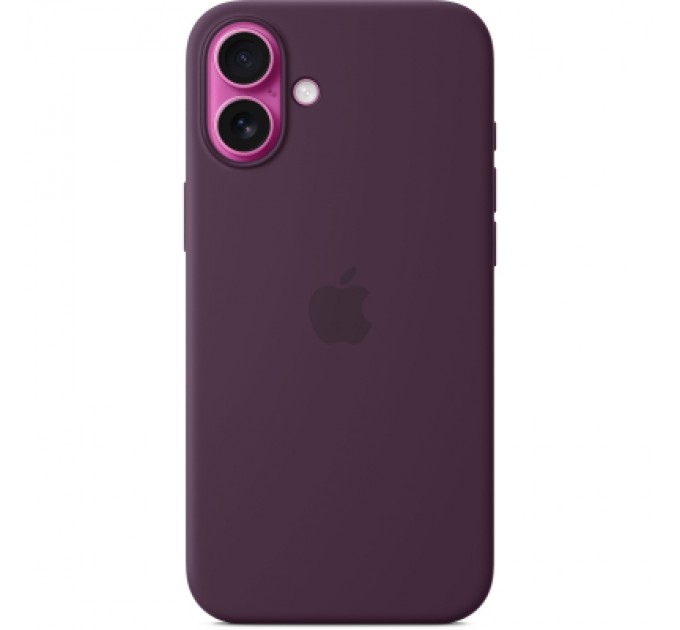 Apple Чохол до мобільного телефона Apple iPhone 16 Plus Silicone Case with MagSafe - Plum (MYYD3ZM/A)