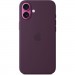 Apple Чохол до мобільного телефона Apple iPhone 16 Plus Silicone Case with MagSafe - Plum (MYYD3ZM/A)