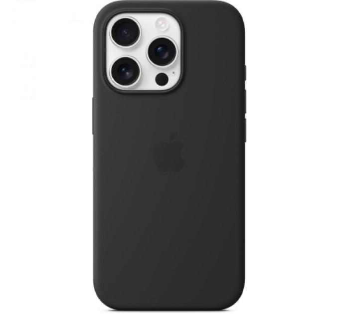 Apple Чохол до мобільного телефона Apple iPhone16 Pro Silicone Case with MagSafe - Black (MYYJ3ZM/A)