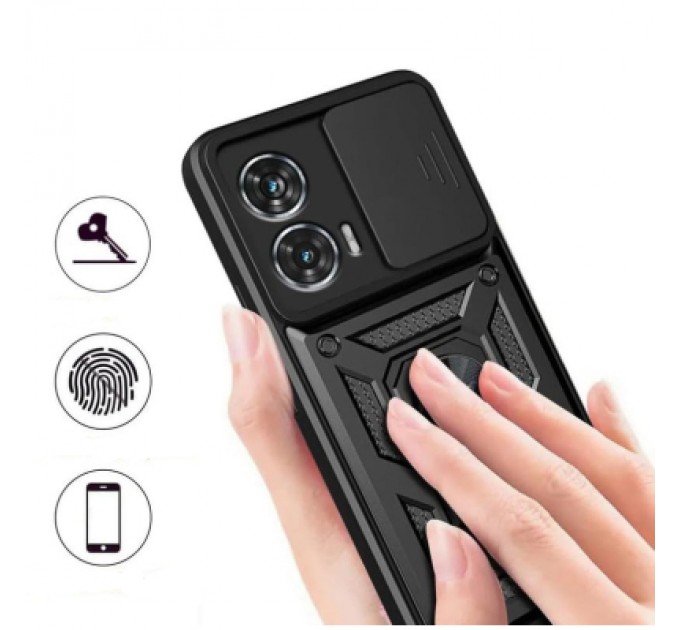 BeCover Чохол до мобільного телефона BeCover Military Motorola Moto G85 Black (712163)